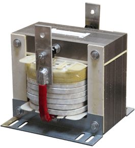 Single phase continuous current inductances