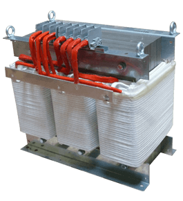 Three-phase dry-type power transformers