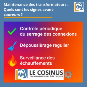 Signes avant-coureurs de panne sur transformateur