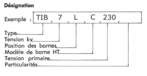Transformateur d'Allumage 230V / 5000V