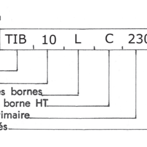 Transformateur d'Allumage 230V / 2 x 5000V