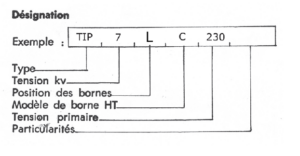 Transformateur d'Allumage 230V / 10000V
