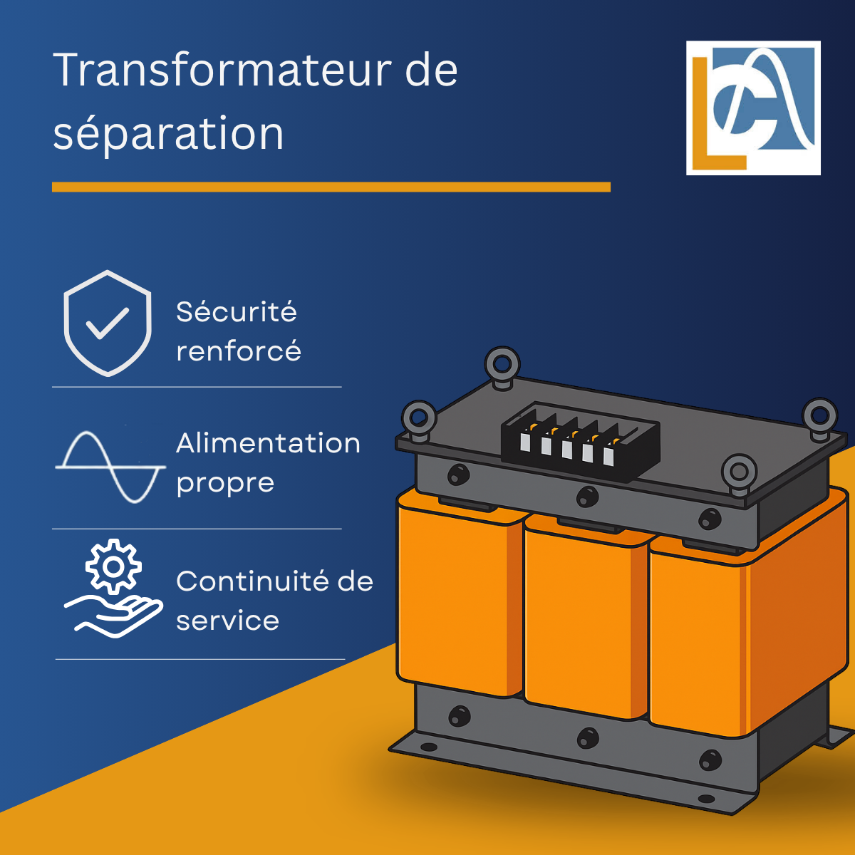Transformateurs de séparation : pour une isolation galvanique et une sécurité multi-tensions