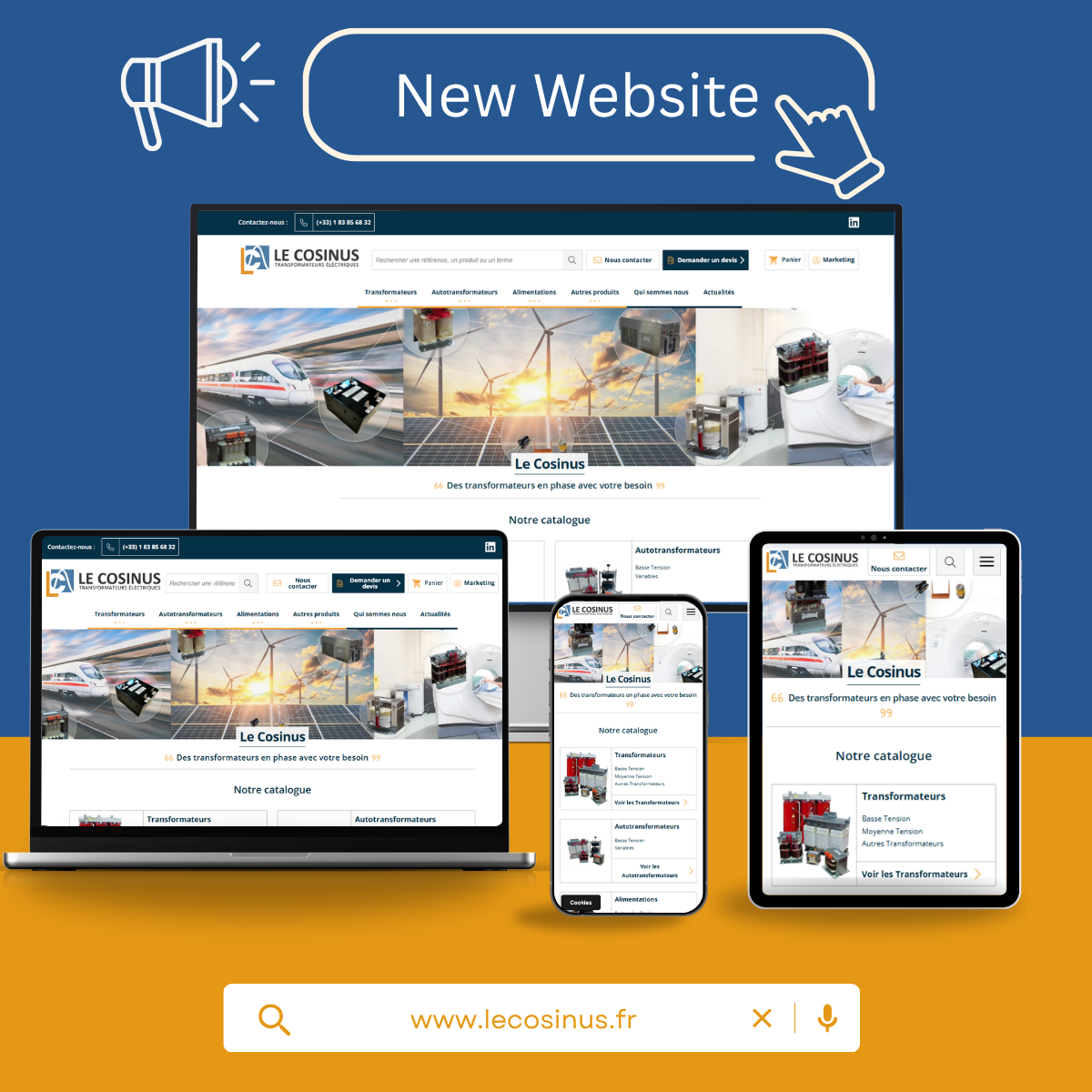 nouveau site le cosinus